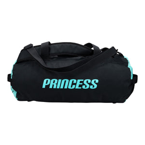 PRINCESS Premium Duffel Bag (Black/Aqua)