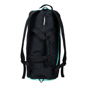 PRINCESS Premium Duffel Bag (Black/Aqua)