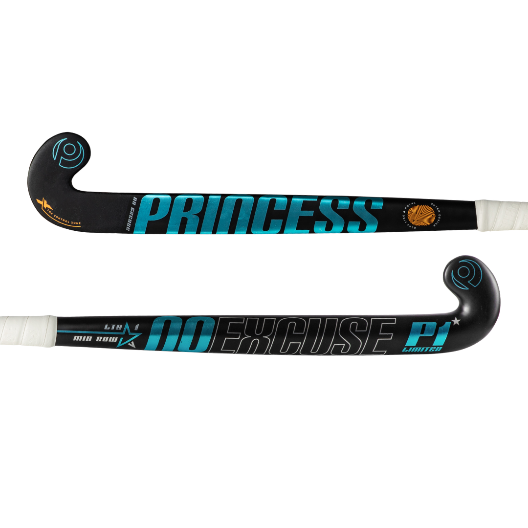 Princess No Excuse LTD P1 (Black/Aqua) – Princess Hockey SA