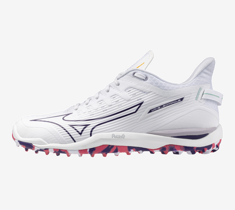 Mizuno Wave Leopardus White/Violet Indigo/Camellia Rose